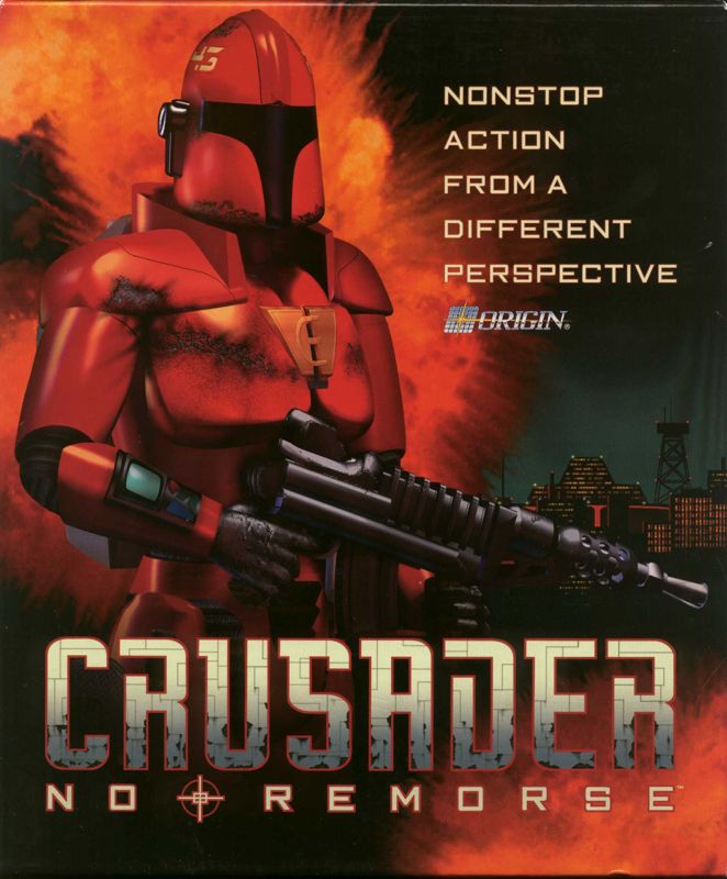 Crusader: No Remorse box art for Sega Saturn